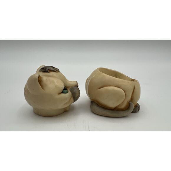 Harmony Kingdom 2001 Pot Bellys Mouser Trinket Box Pudgy Cat Figurine 2” - Picture 4 of 11